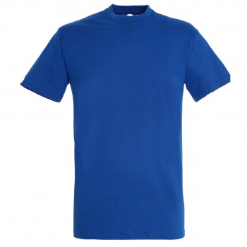 camiseta 100% algodão azul