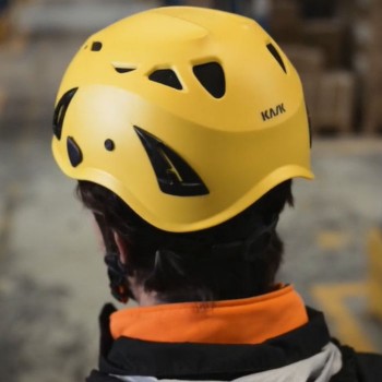 Capacete Kask Superplasma AQ amarelo