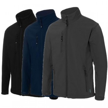 Casaco softshell disponível em 3 cores