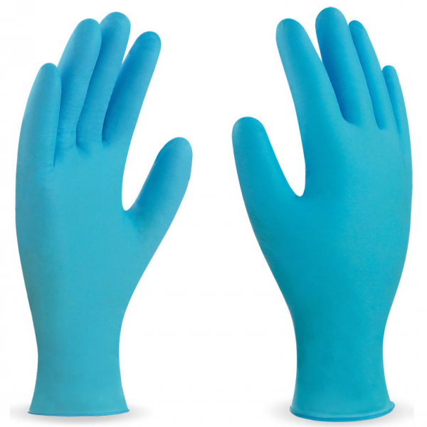 Guantes Nitrilo Azul Touch (100 Uds.) - Productos químicos Abellán