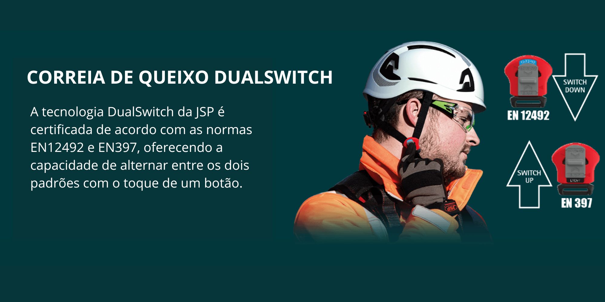 Correia de queixo dualswitch